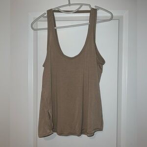 lululemon athletica Brown Tank Top